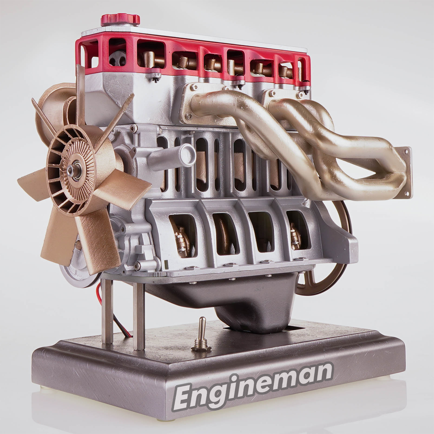 L4 Engine Straight-four Inline four cylinder piston engine--Runnable