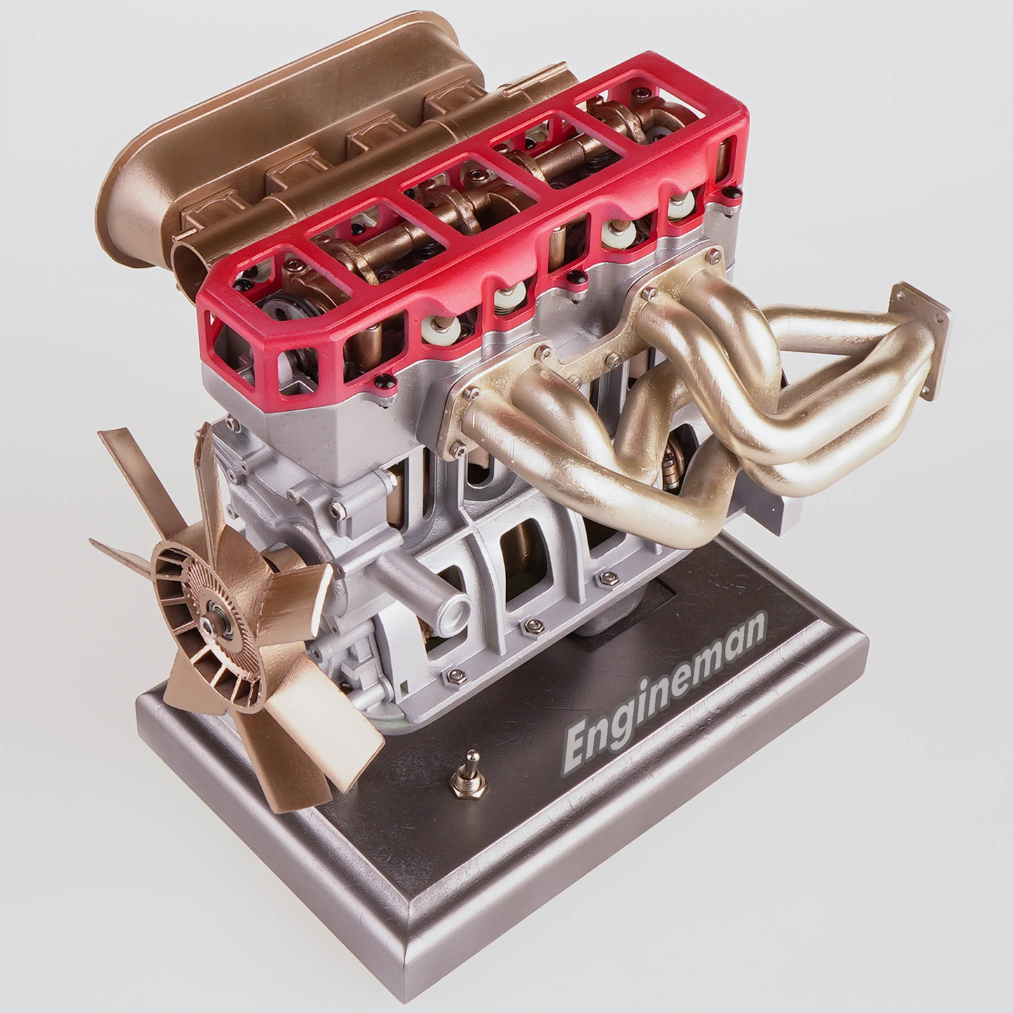 L4 Engine Straight-four Inline four cylinder piston engine--Runnable