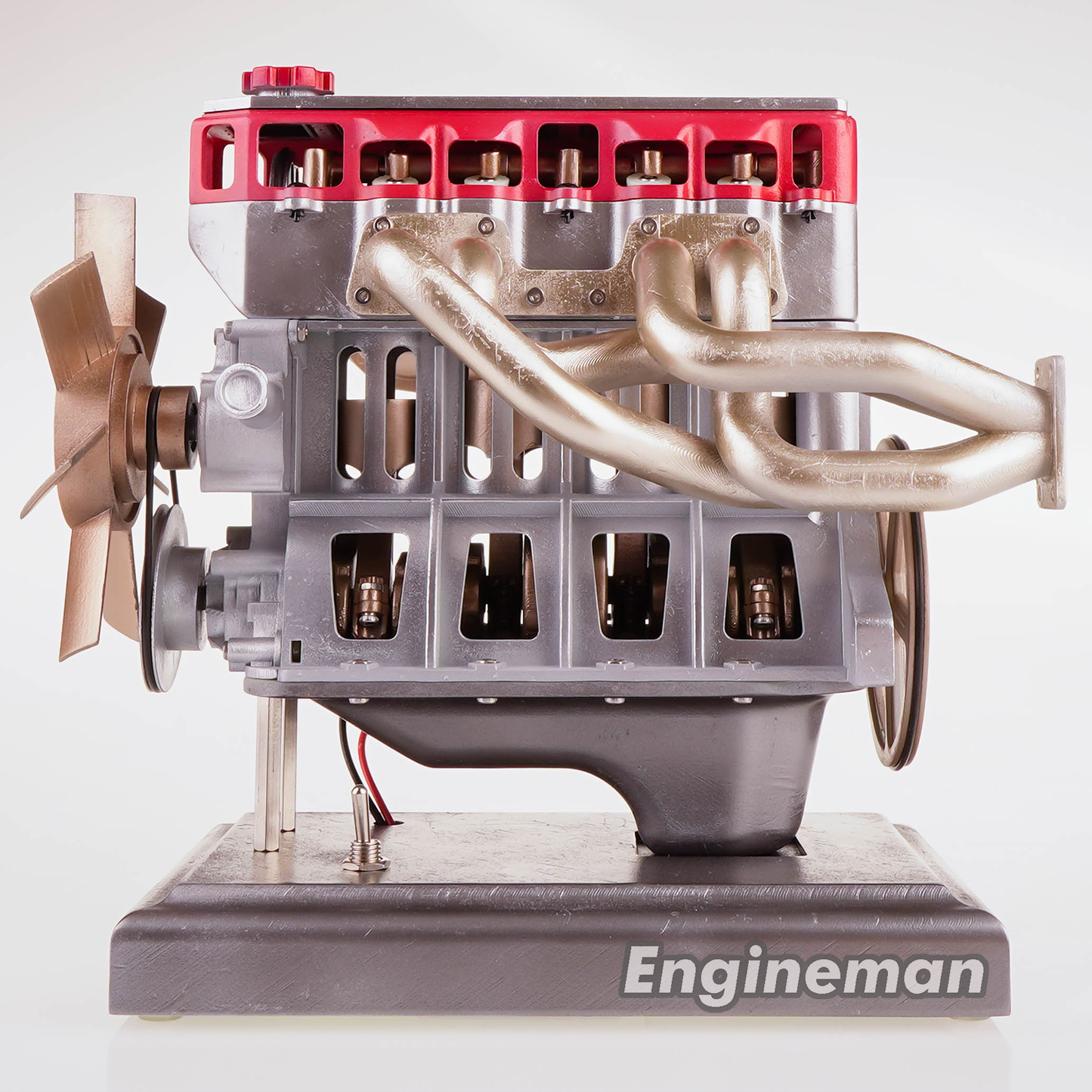 L4 Engine Straight-four Inline four cylinder piston engine--Runnable