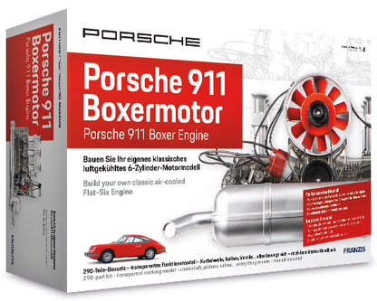 Flat-Six Engine Model Kit - Build Your Own Engine That Works - Porsche 911 F6 Engine DIY Assembly Kit