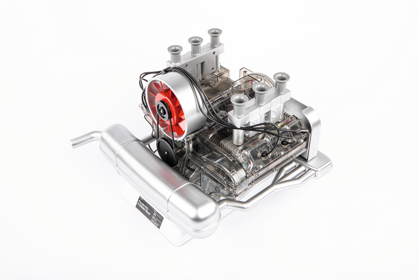 Flat-Six Engine Model Kit - Build Your Own Engine That Works - Porsche 911 F6 Engine DIY Assembly Kit