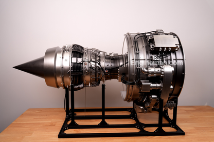 CFM56 Turbofan Jet Engine Cutaway Model 1:3 - 3D printing