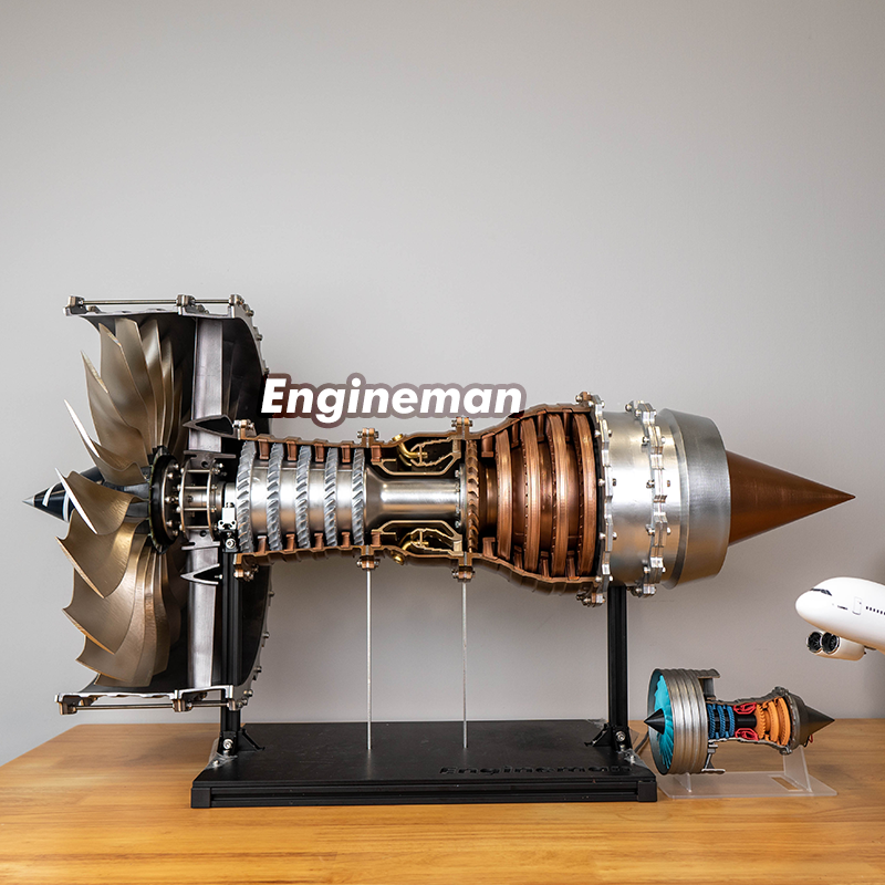 Turbofan Demonstration Model - 3D printing STEM Jet Engine – Engineman