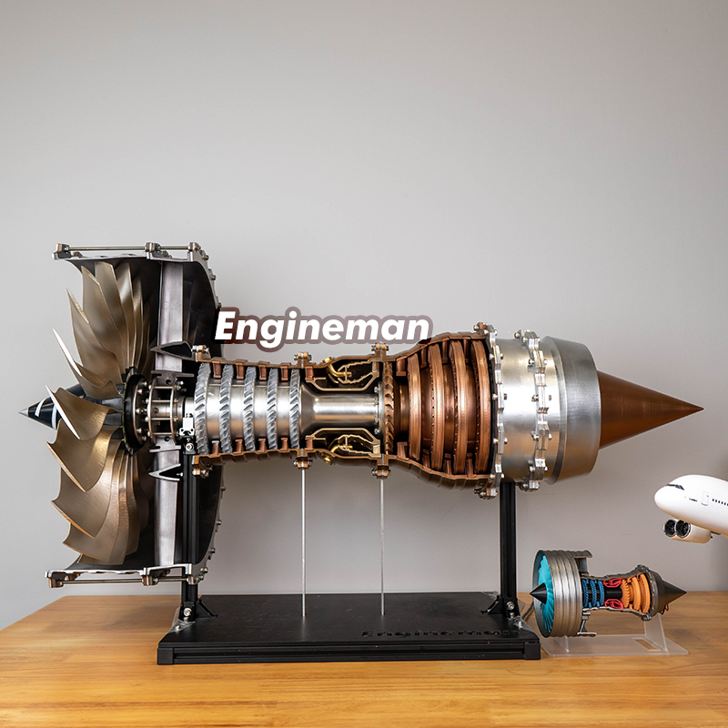 Turbofan Demonstration Model - 3D printing STEM Jet Engine