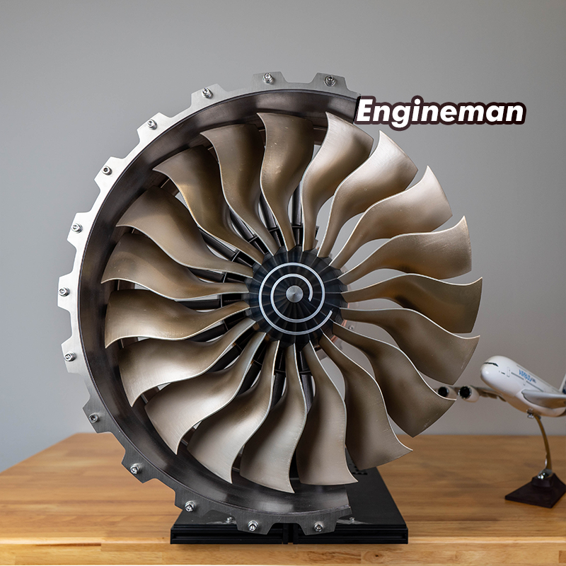 Turbofan Demonstration Model - 3D printing STEM Jet Engine