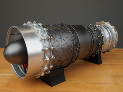 Engineman WS-15 Turbofan Engine Model Kit - 3D Printing - Build Your Own Turbofan Engine that Works -  DIY Frighter Engine 150+Pcs