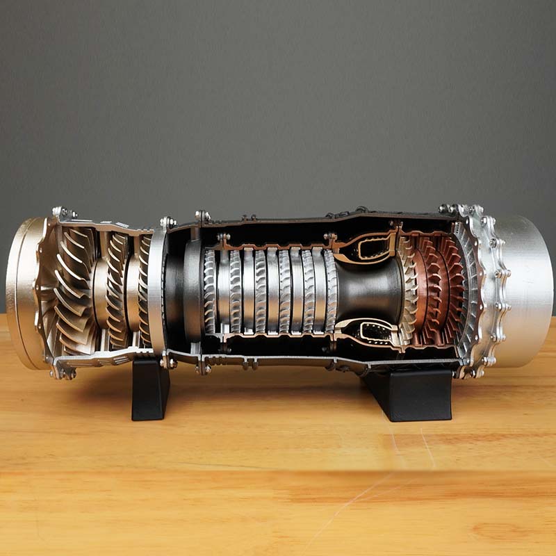 Engineman WS15 Turbofan Engine Kit - 3D Printing Fighter Jet Engine Toy Model - F22