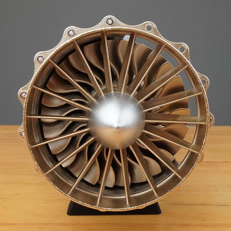 Engineman WS15 Turbofan Engine Kit - 3D Printing Fighter Jet Engine Toy Model - F22