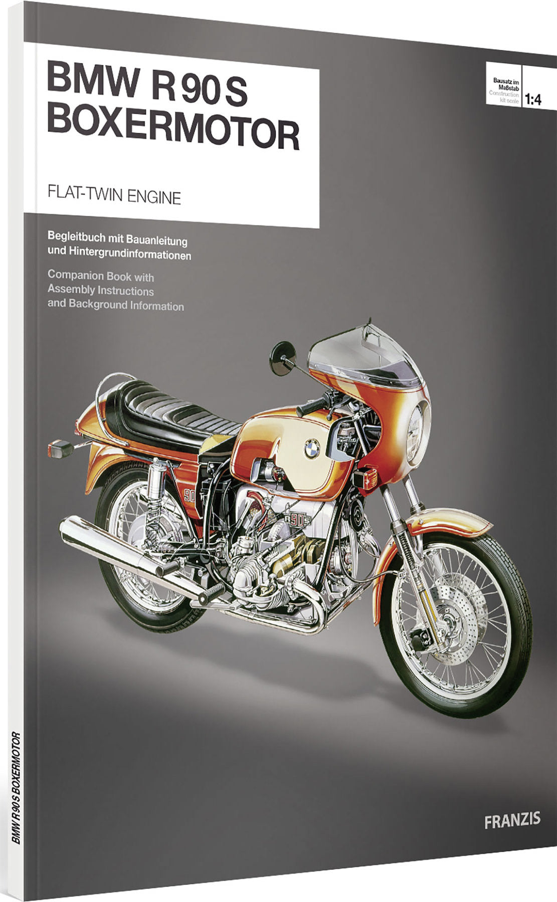 BMW R 90 S Boxer Engine - DIY Model Kit