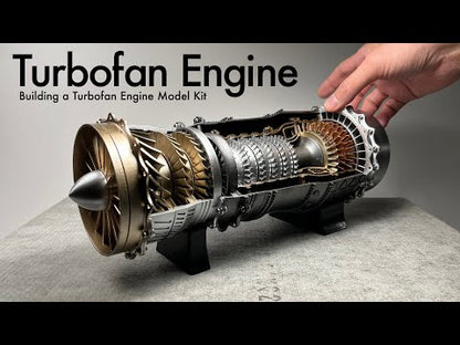 Engineman WS15 Turbofan Engine Kit - 3D Printing Fighter Jet Engine Toy Model - F22